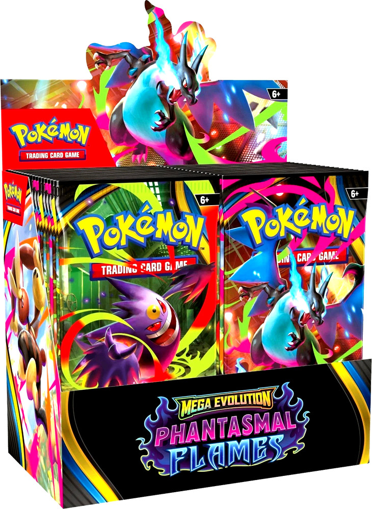 Pokemon Phantasmal Flames Booster Box 36 pack Sealed New