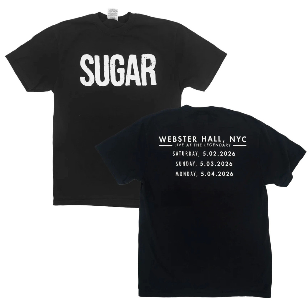 NEW!! Sugar Webster Hall NYC May 2 T-shirt