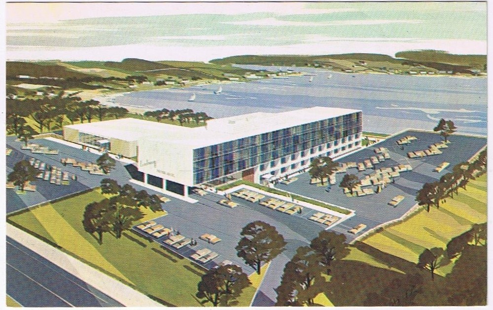 Postcard Colony Motor Hotel Cranston Rhode Island