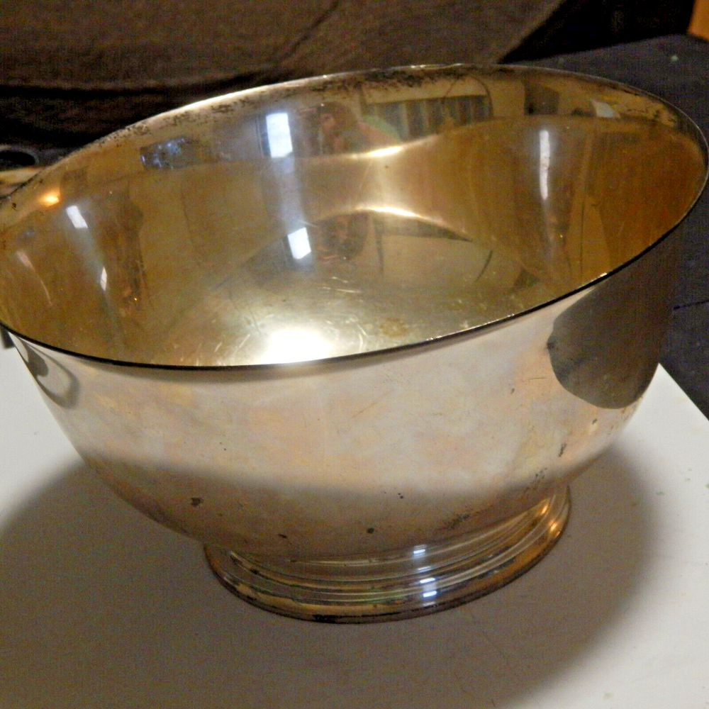 Vintage Tiffany & Co. Paul Revere Bowl Sterling Silver 22969M Mono. BAW