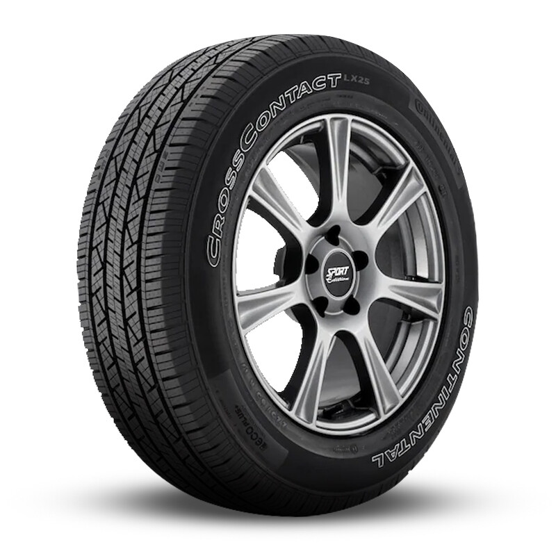 1 Continental CrossContact LX25 OWL 245/65R17 107T All Season 70K Mileage 740AB