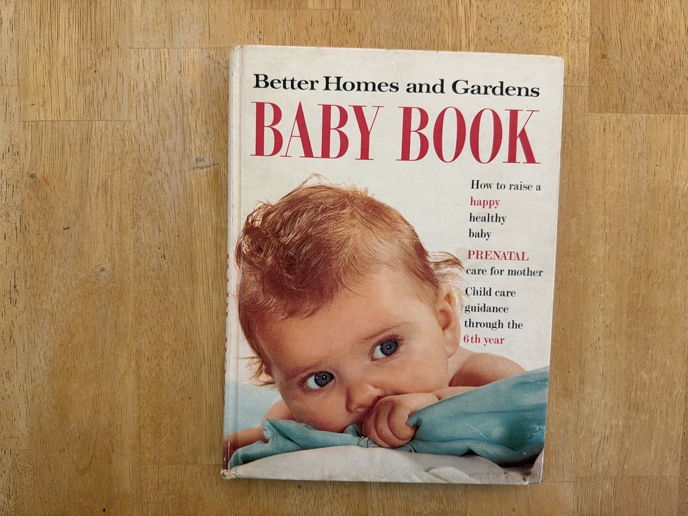 Baby Book, Better Homes and Gardens, Hardcover, 1966