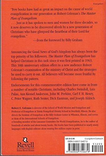 The Master Plan of Evangelism, Fish, Roy J.