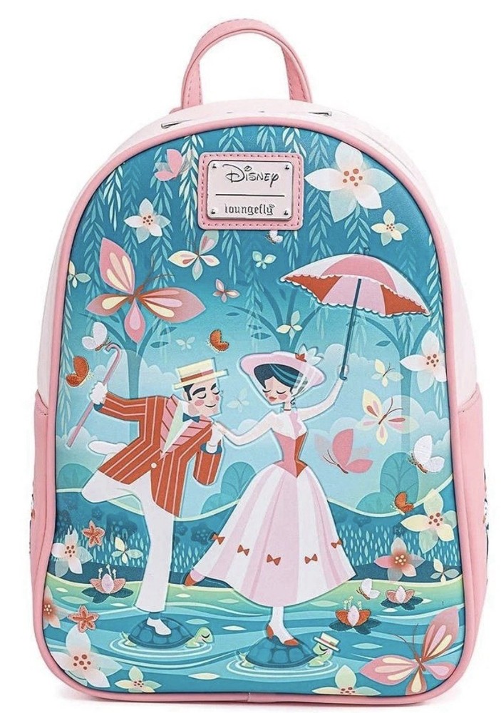 Loungefly Disney Mary Poppins Jolly Holiday Mini Backpack NEW with Tags Rare