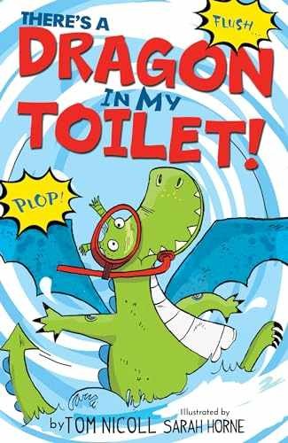 There's a Dragon in my Toilet - Paperback, by Nicoll Tom - Very Good