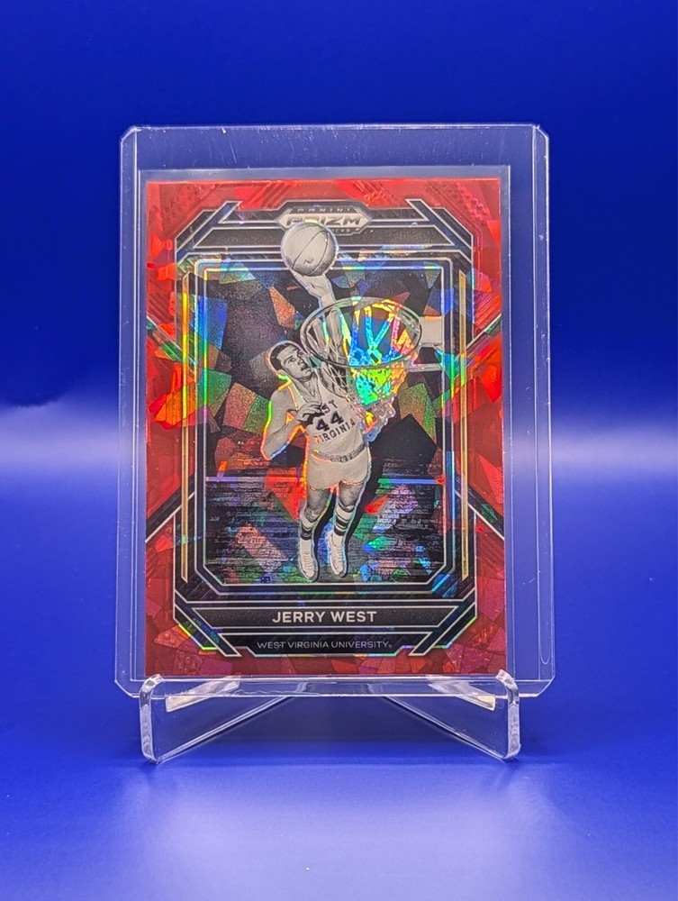 2023-24 Panini Prizm Draft Picks Jerry West #81 RED ICE!