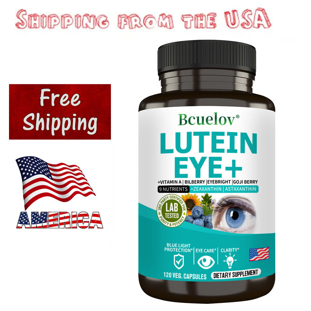 Lutein 40mg with Zeaxanthin 120 Capsules Supplements