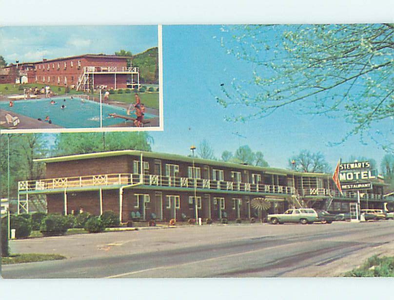 Unused Pre-1980 MOTEL SCENE Corbin Kentucky KY  HJ8685@