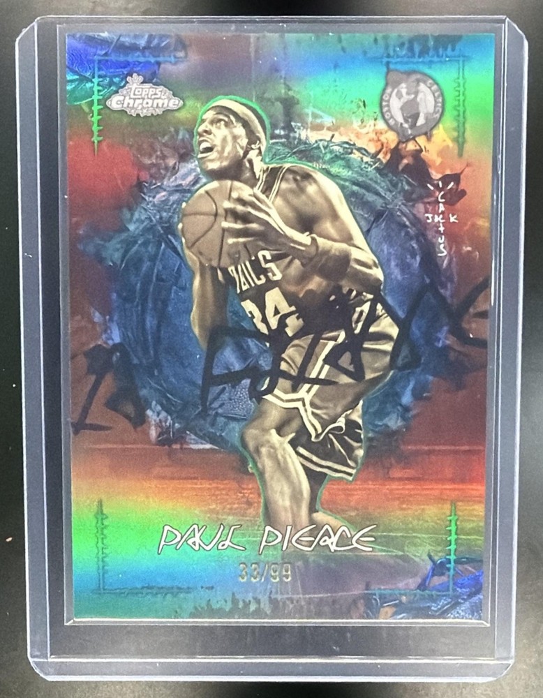 Paul Pierce 2025-26 Topps Chrome x Cactus Jack La Flame Legends Green /99