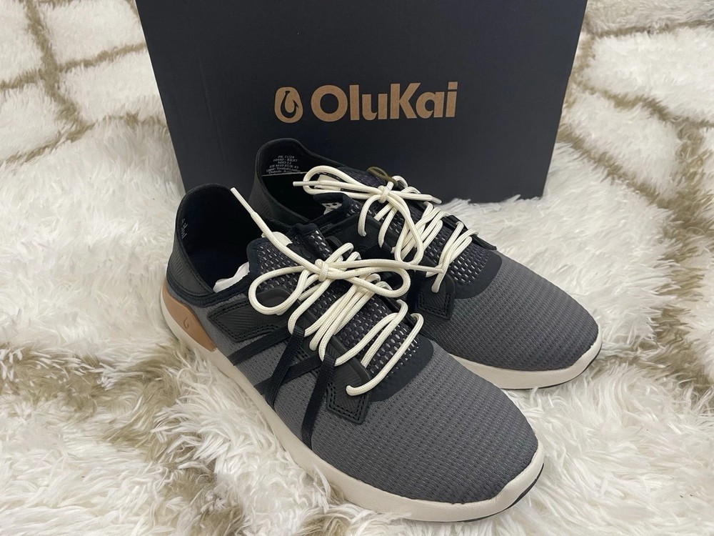 🧡*NIB*Olukai Mio Li Men's Size 11 Color Rock Lightweight Comfort Athletic Shoes