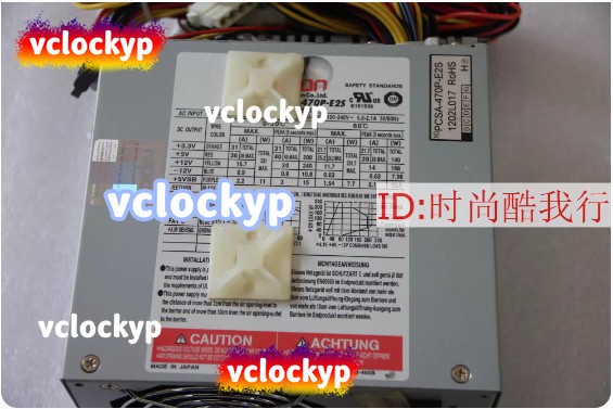 1PC used good NIPRON PCSA-470P -E2S 470W 90 warranty dhl or fedex !