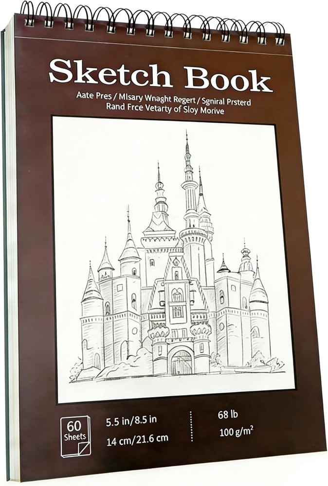 Top Sketch Pad, Compact Size 5.5