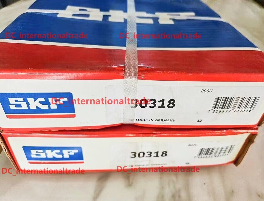 SKF 30318 Single-Row Tapered Roller Bearing 1 Piece New NN