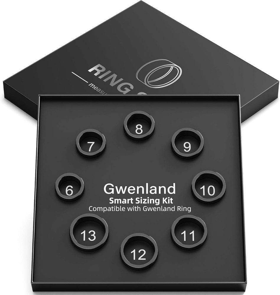 Smart Ring Sizer Tool - Measure Before You Buy in 8 Sizes  