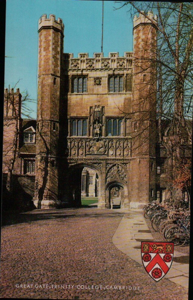 Great Gate Trinity College Cambridge, England United Kingdom - Standard Postcard
