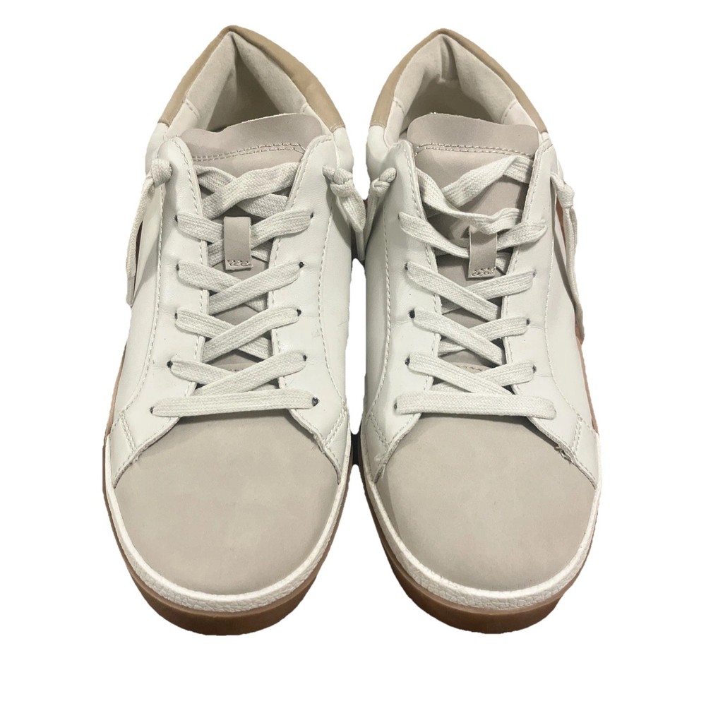 Dolce Vita Women's Harryson Lace-Up Sneakers White/Black, Size 9.5