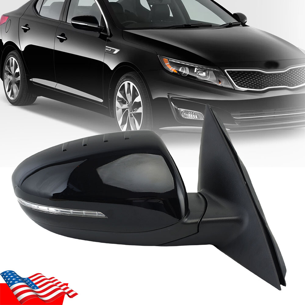 6Pin Right Side Mirror For Kia Optima 14-15 Heated Turn Signal Light Manual Fold