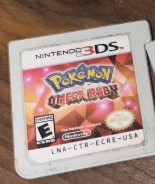 Pokemon Omega Ruby Nintendo 3DS Cartridge Tested and working