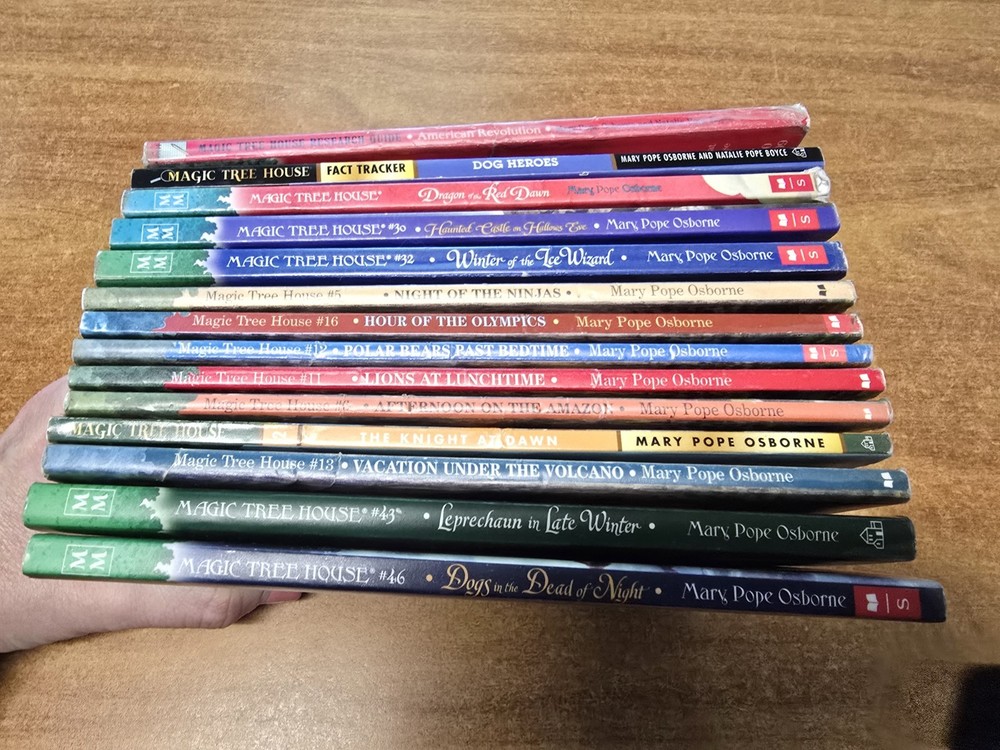 Lot Of 14 Magic Tree House Books Mary Pope Osborne School Teacher
