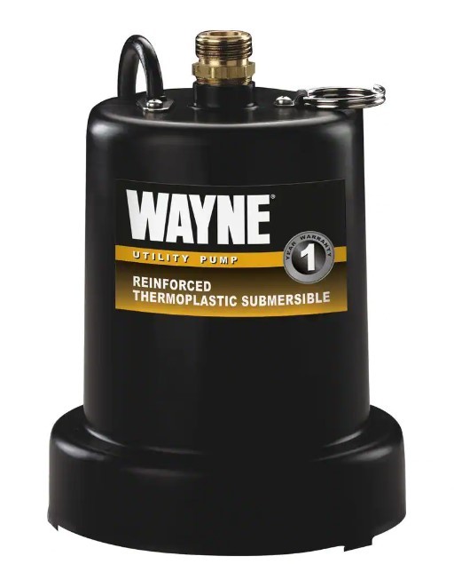 Wayne TSC130 Black Utility Pump 56517 Single Pack