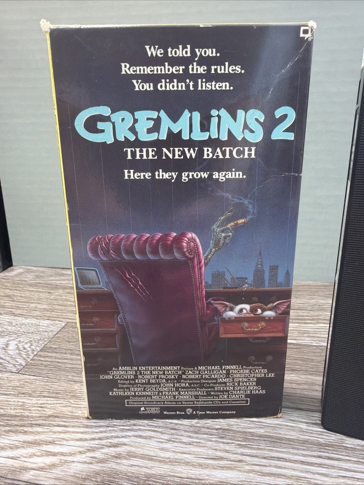 Gremlins 2-The New Batch (VHS, 1990)