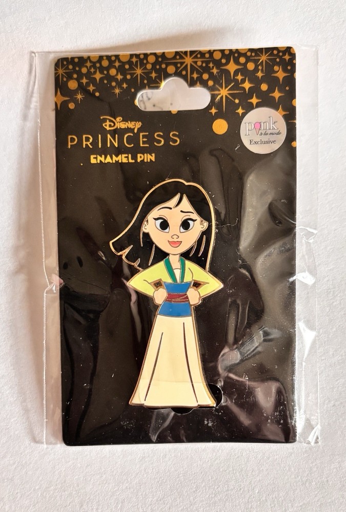 Disney Mulan Princess Enamel Pin Pink a la Mode Exclusive Single Pin