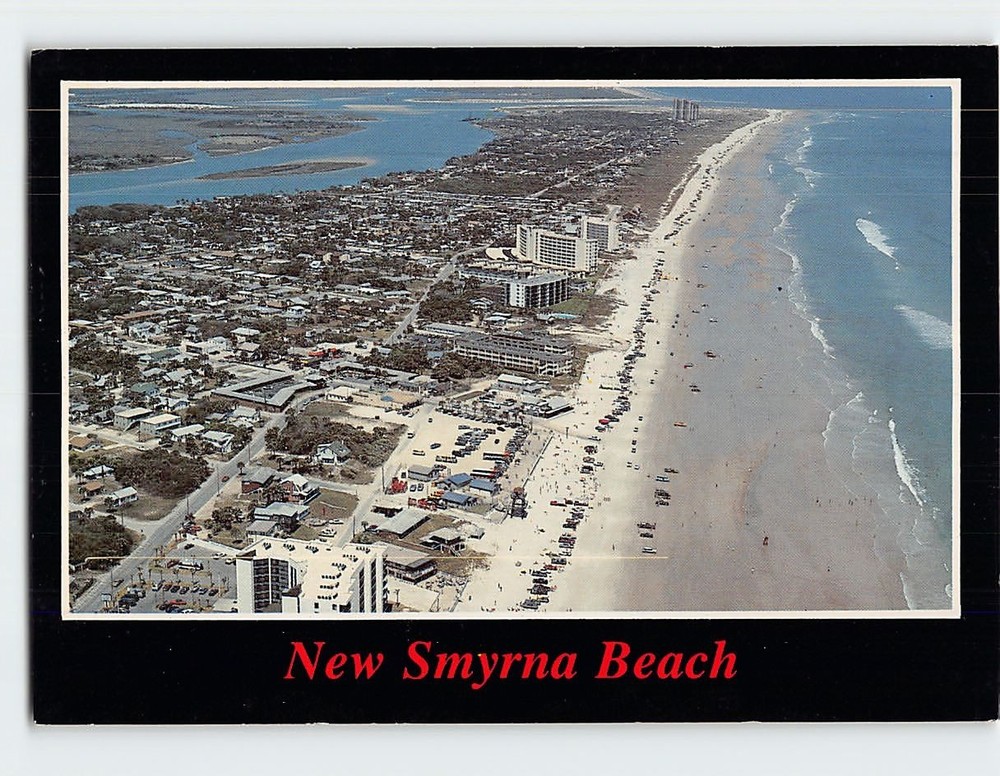 Postcard New Smyrna Beach Florida USA