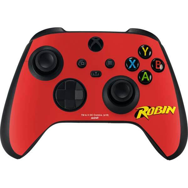 DC Comics Robin Xbox Series X Controller Skin - Robin Official Logo