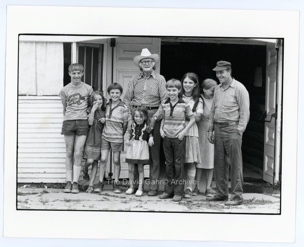 '77 Bill Monroe Bean Blossom Bluegrass Fest Vintage Original Gahr Photo C340