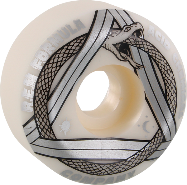 ACID Chemical REM Serpent Sidecut 55mm 101a White Silver Wheels Set-image