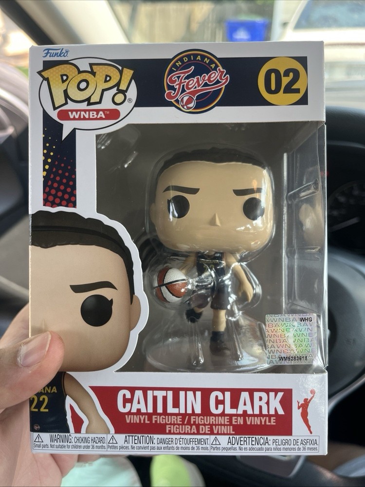Funko Pop! WNBA Indiana Fever Caitlin Clark Figure #02 (BRAND NEW)