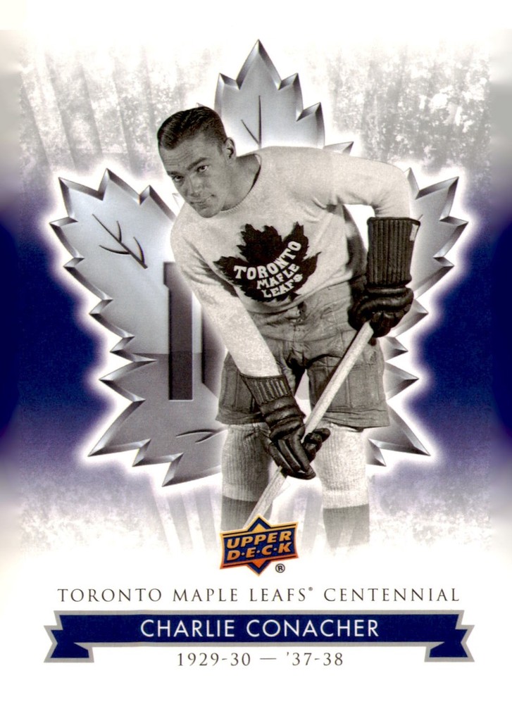 2017 Upper Deck Toronto Maple Leafs Centennial Charlie Conacher