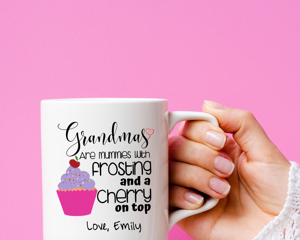Taza Personalizada Para Abuela Nan Abuela Niñera Gran Nan Abuela Regalo Cumpleaños-image