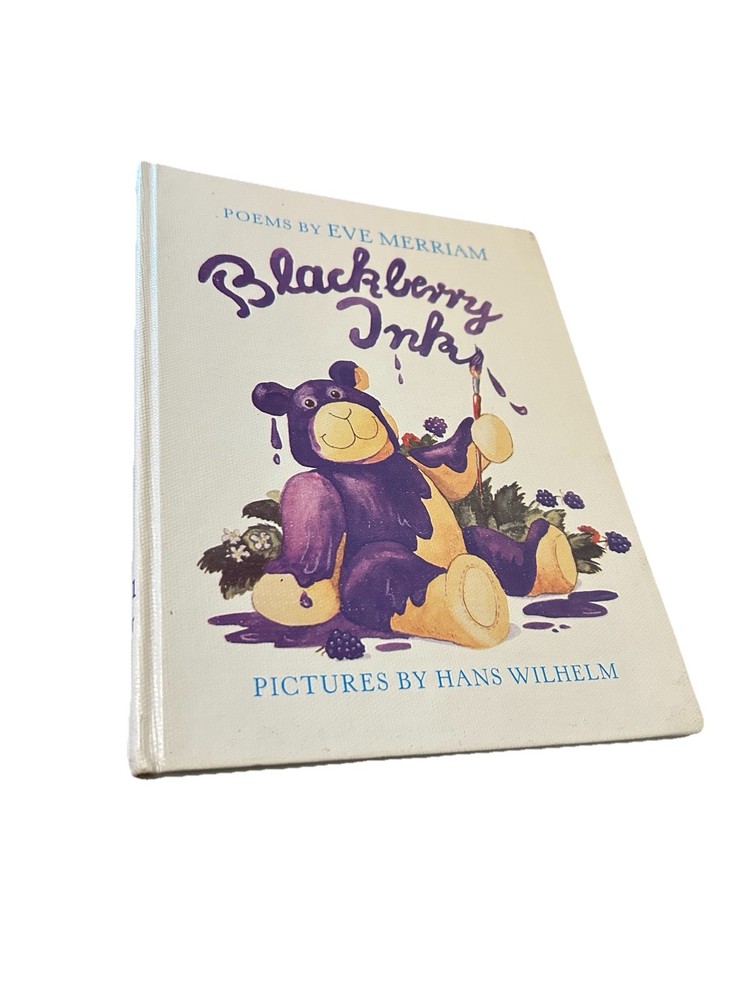 Blackberry Ink by Eve Merriam First Edition Hardcover Children’s Poems Book