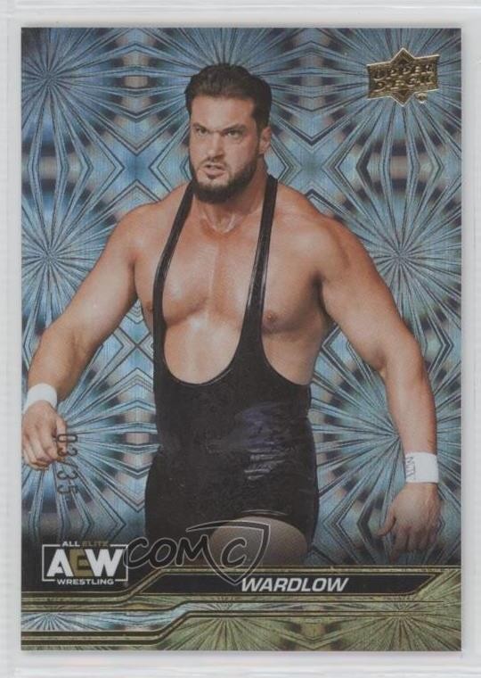 2024 Upper Deck AEW All Elite Wrestling - Wardlow #64 Gold Pyro /35