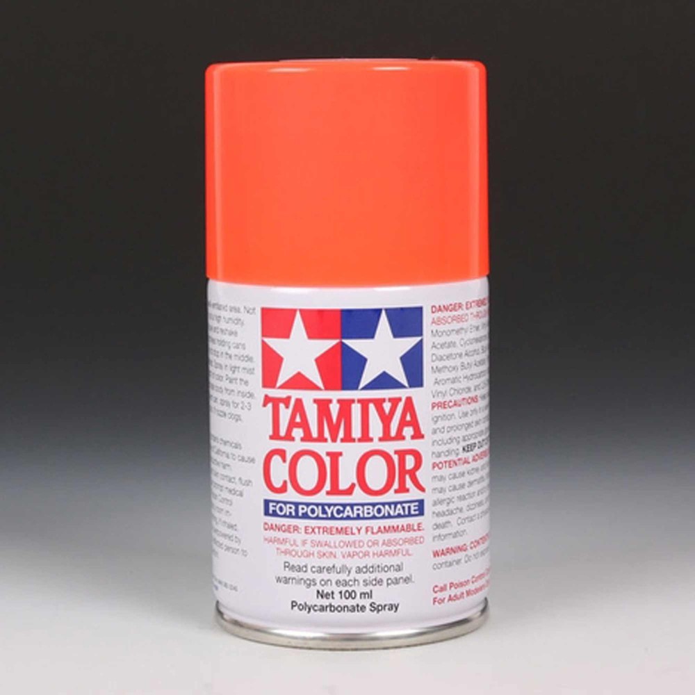 Tamiya Polycarbonate PS-20 Fluorescent Red TAM86020
