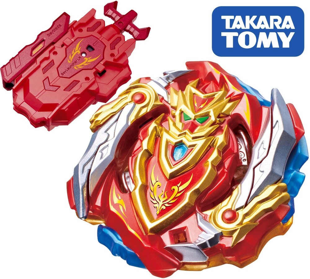 TAKARA TOMY Cho-Z Achilles .OO.Dm Beyblade Burst B-129 + String Launcher-image