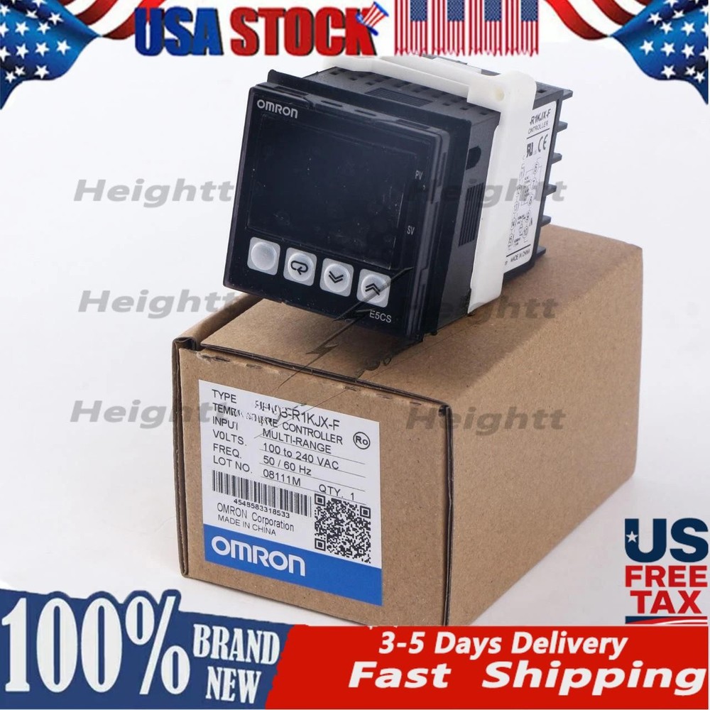 1PC Omron E5CS-R1KJX-F E5CSR1KJXF Temperature Controller New US Free TAX