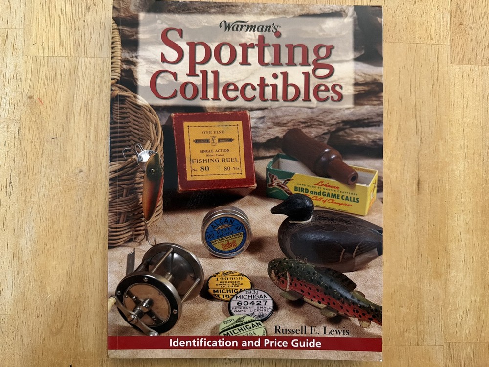 2000s Sporting Collectibles, Warman's Identification Guide, Russell E. Lewis, Pa
