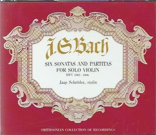 Johann Sebastian Bach [Composer]; , J. S. Bach: Sonatas & Partitas for, audioCD