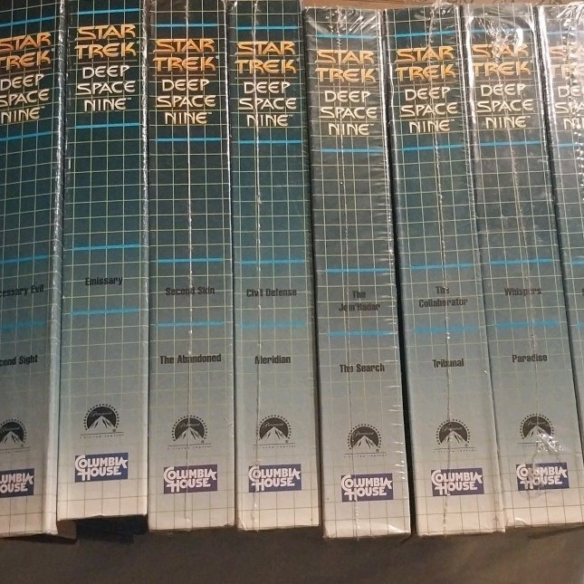 Columbia House Star Trek: Deep Space Nine VHS Box Set NTSC Sci-Fi Adventure