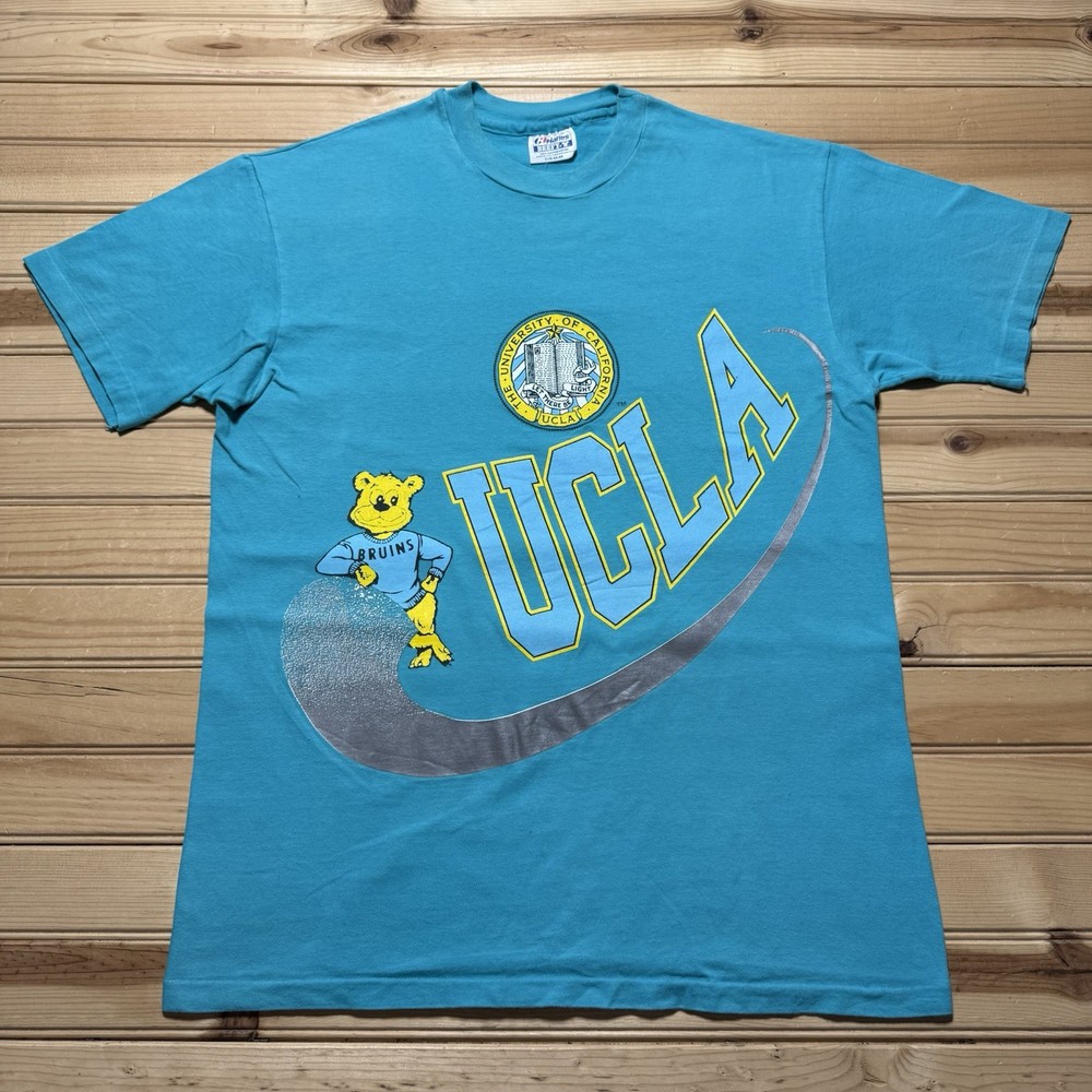 Vintage 80s 90s UCLA University California Los Angeles Bruins Shirt Size Large