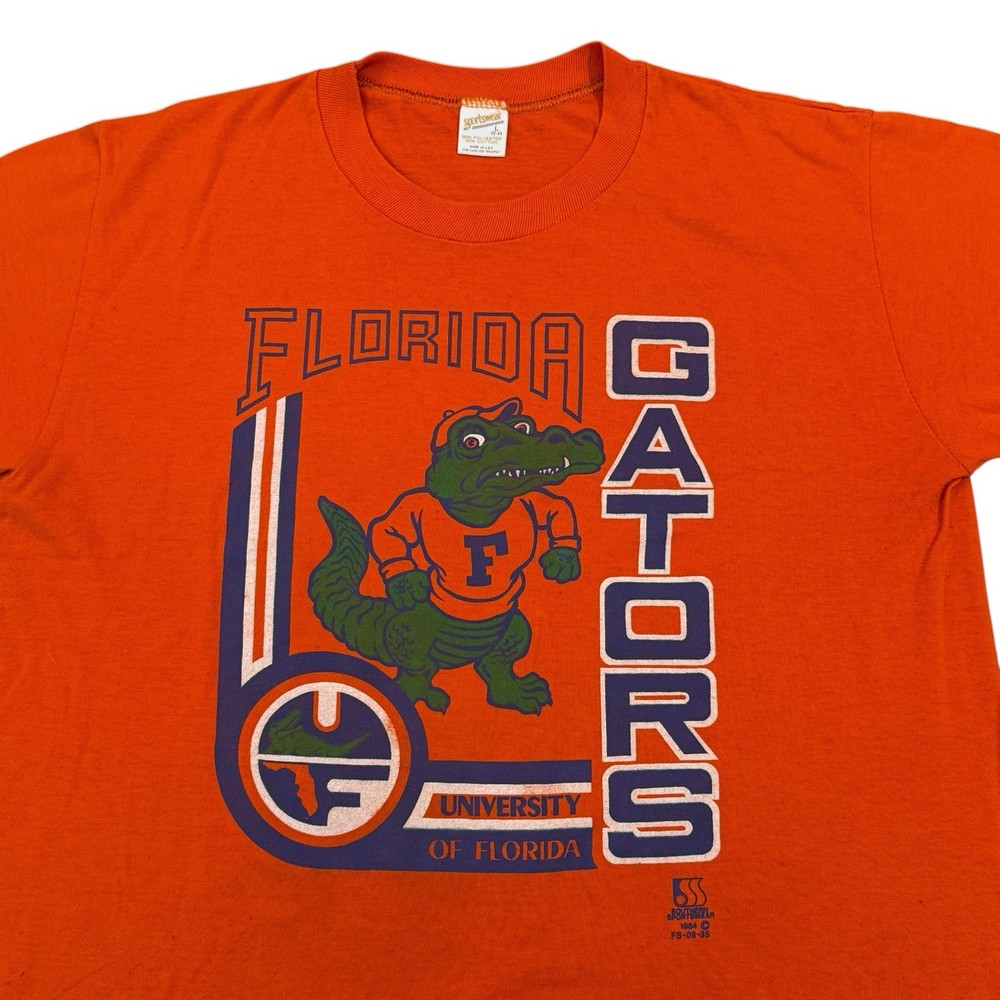 Vintage 80's University of Florida Gators T-Shirt Mens Large Single Stitch USA