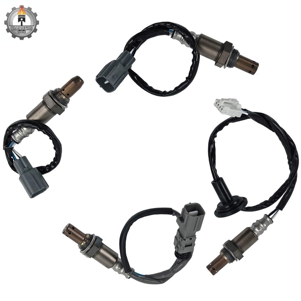 Set Of 4 Oxygen Sensors Up+Downstream For 2004 2005 2006 Toyota Sienna 3.3L V6