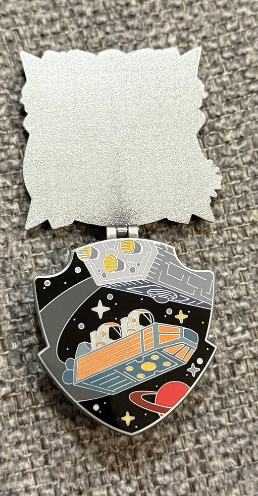 2019 Disney Parks Space Mountain Limited Edition Crest Pin