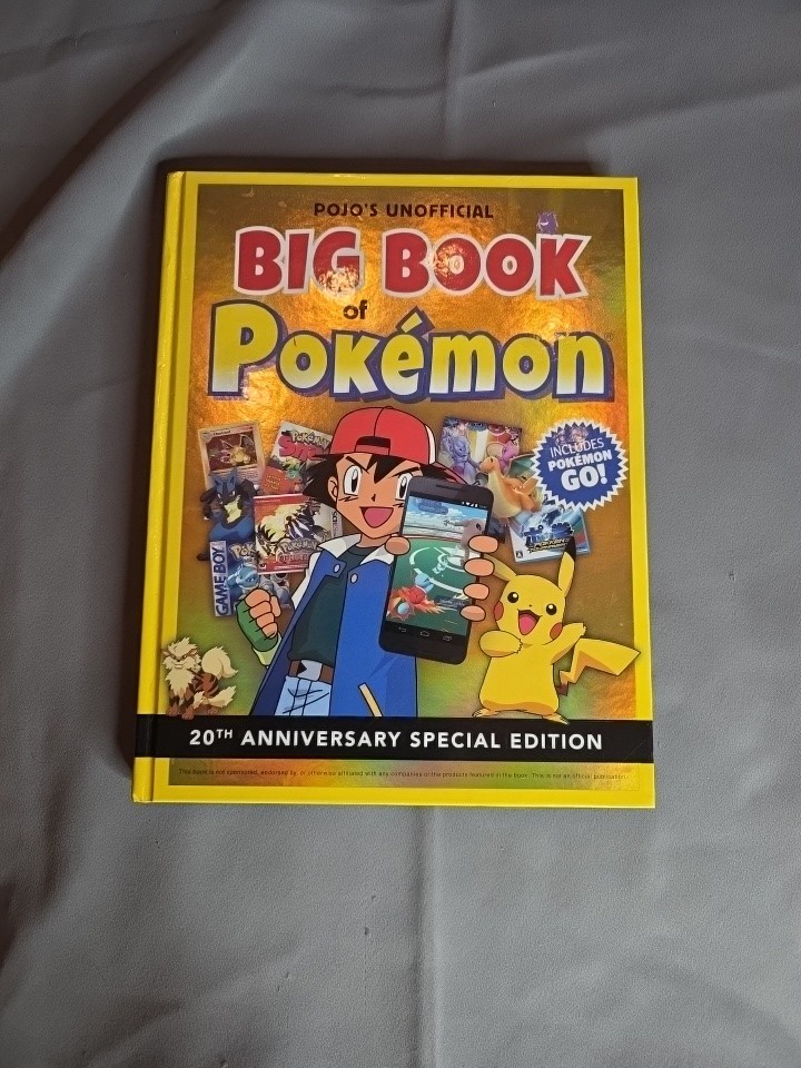 Big Book of Pokemon - POJO’s Unofficial - 20th Anniversary Edition - Hardcover