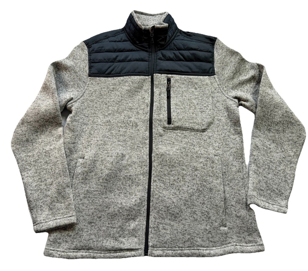 Mountain and Isles Men's Outdoors Fleece Jacket Size Medium New With Tags