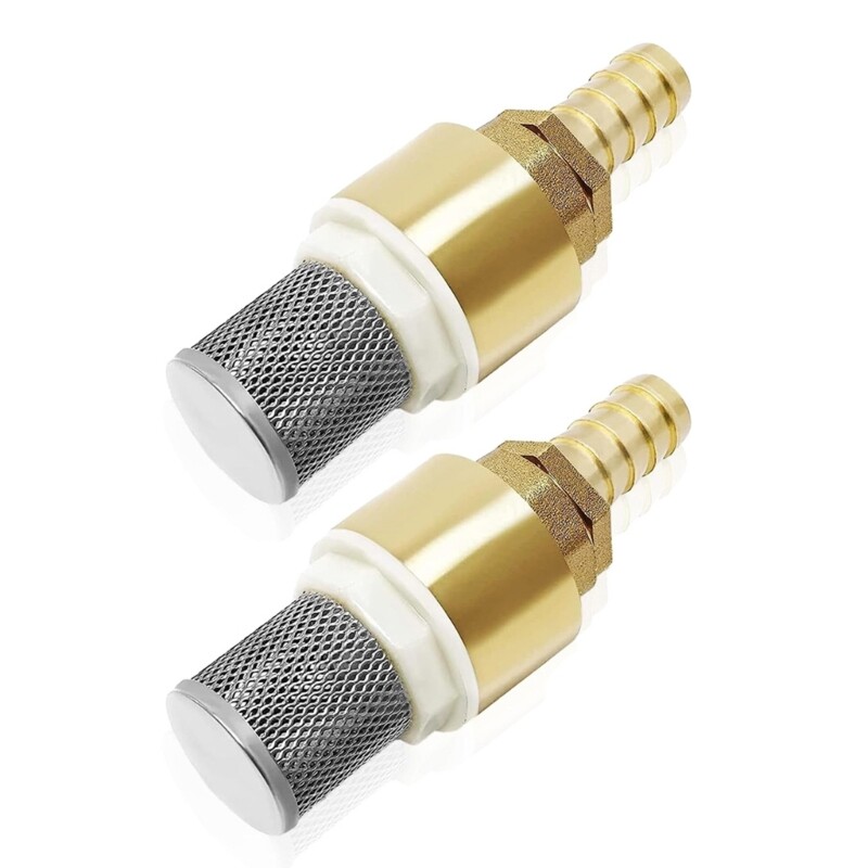 1/2 Inch Brass Foot Valve with Hose Connection for Hand Pump