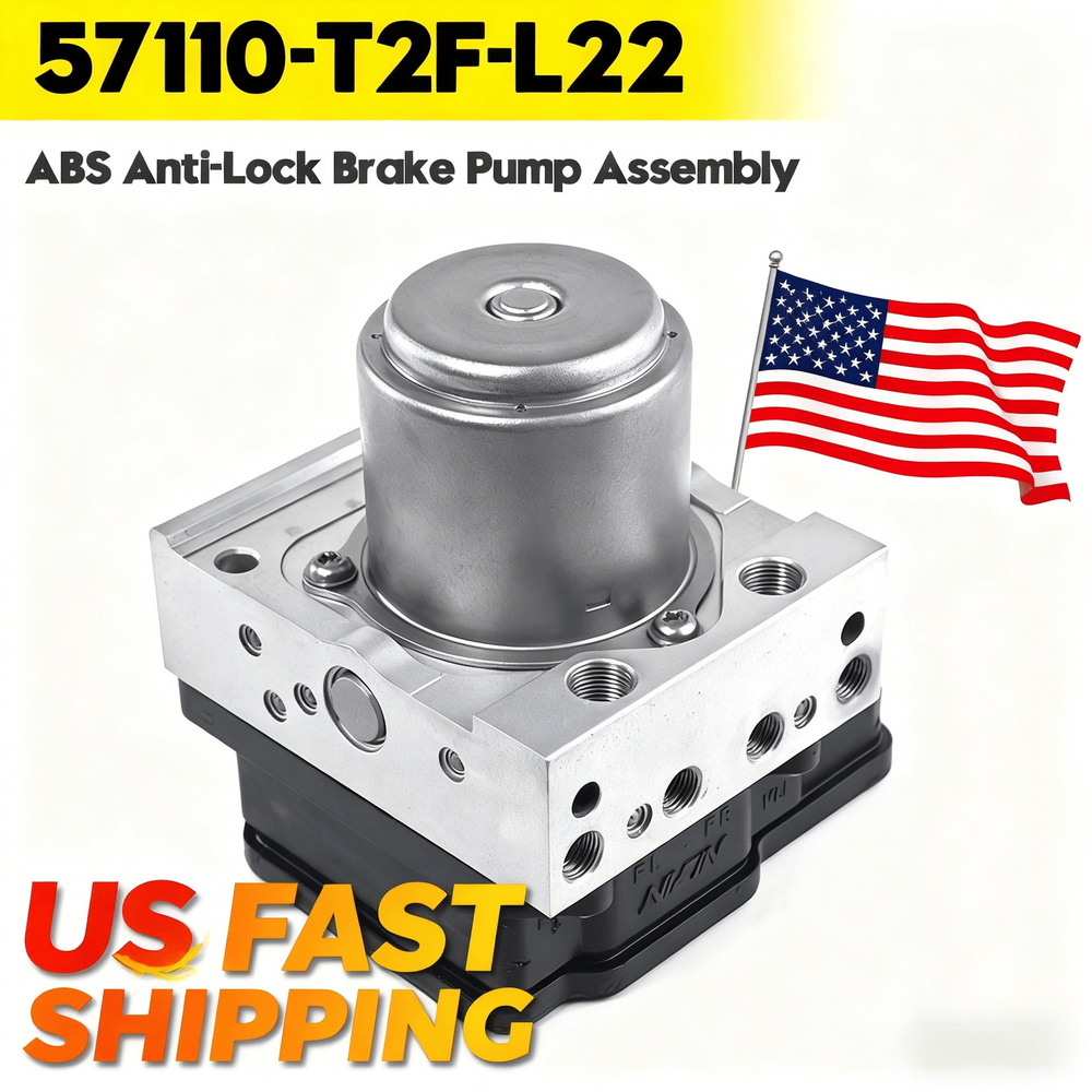 ABS Anti-Lock Brake Pump Assembly 57110-T2F-L22 For Honda Accord Sport 2.4L 2014