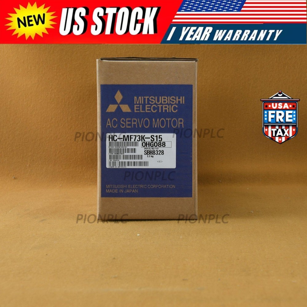1PC New Mitsubishi HC-MF73K-S15 Servo Motor In Box Expedited Shipping